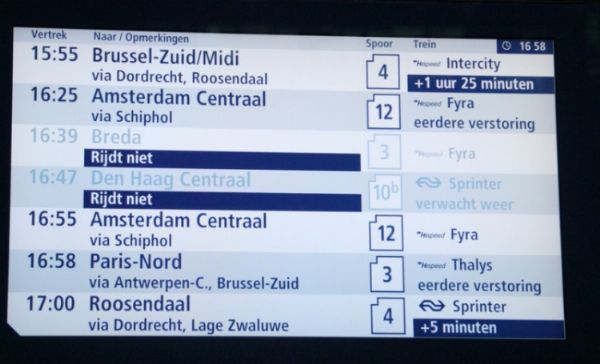 NS zoekt alternatief voor meldtekst ‘aanrijding met een persoon’