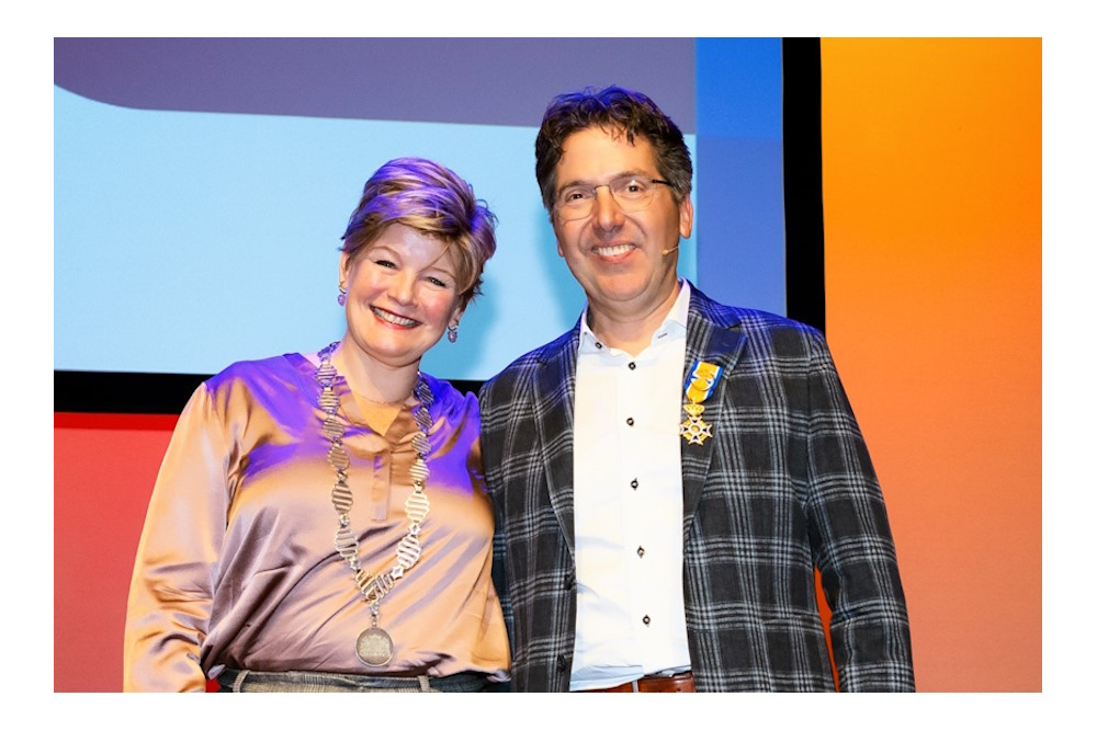 Koninklijke onderscheiding voor Stephan Valk bij afscheid Parnassia Groep