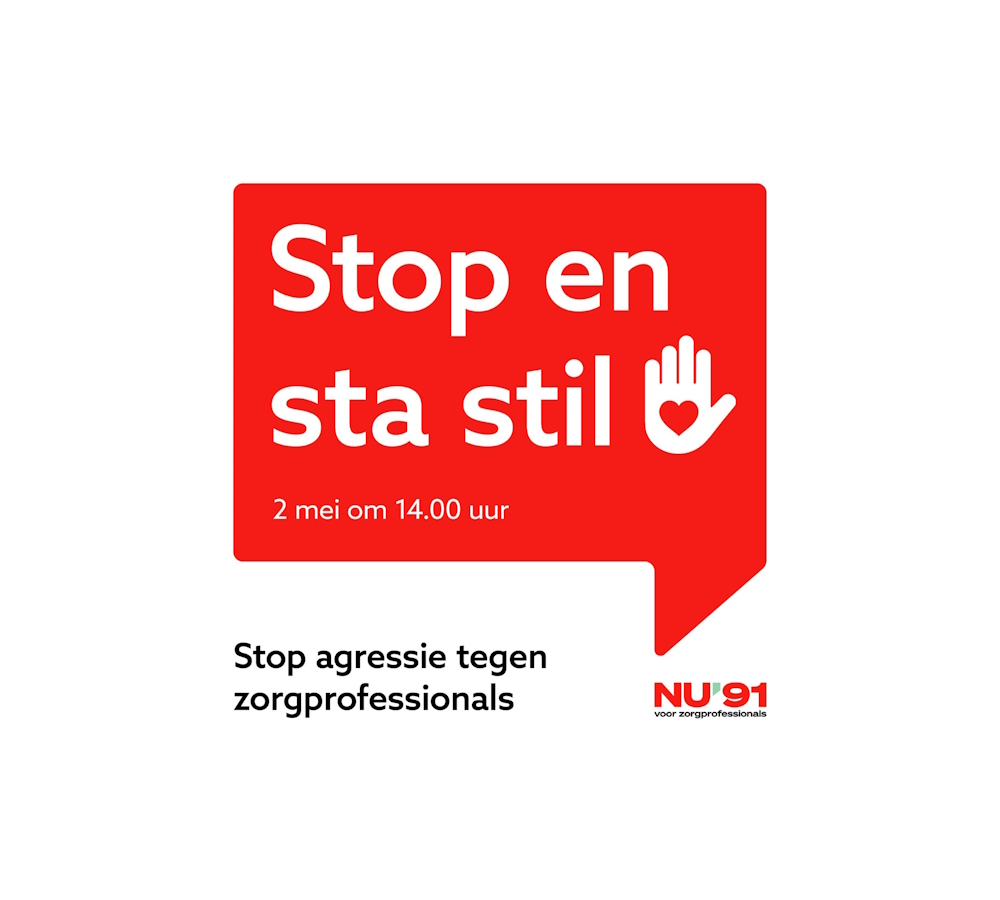 NU'91 roept op tot werkonderbreking na dodelijk steekincident in ggz-instelling