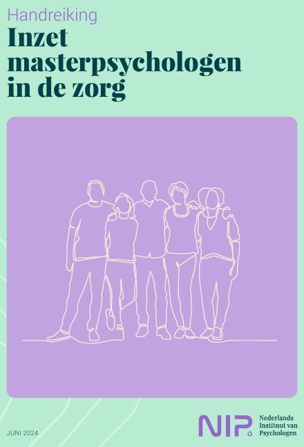 NIP publiceert handreiking voor masterpsychologen 