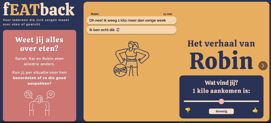 Zelfhulpprogramma fEATback voor eetstoornissen
