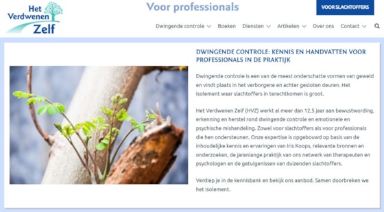 Verdwenen zelf site