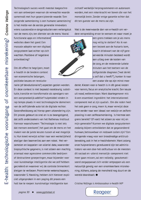 Technologische vooruitgang of onomkeerbare misrekening? 