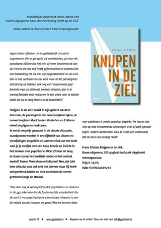 Knijpen in de Ziel, van Frans Zitman